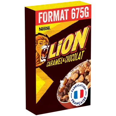 Céréales LION Nestlé, paquet 675g