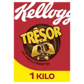 Céréales Trésor KELLOGG'S Chocolat Noisettes - 1Kg