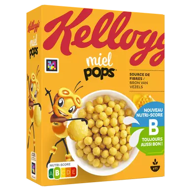 Céréales Miel Pops KELLOGG'S - 330g