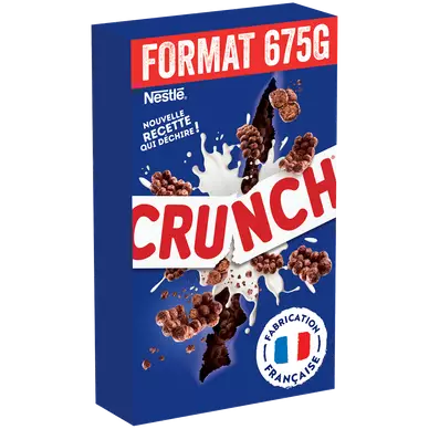 Céréales au chocolat CRUNCH - 645g