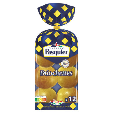 Briochettes BRIOCHE PASQUIER - x12 - 480g
