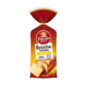 Brioche au sucre perlé La Tresse LA FOURNEE DOREE, 400g
