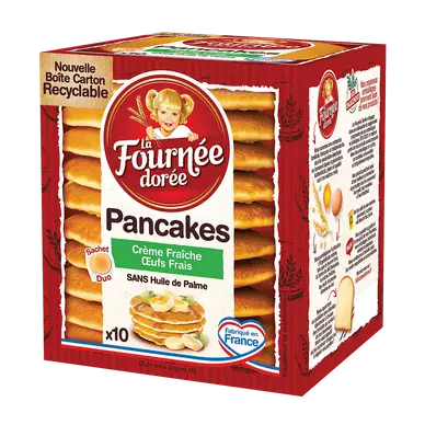 10 Pancakes LA FOURNEE DOREE, 350g