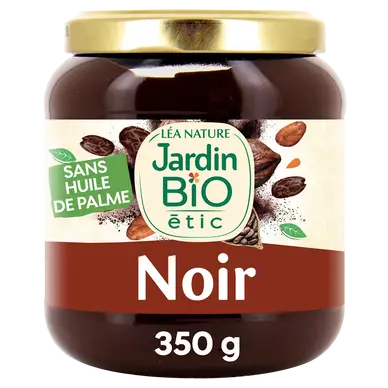 Pâte à tartiner chocolat noir bio JARDIN BIO 350g