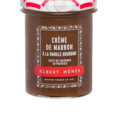 Crème de marron vanillée ALBERT MENES,280g