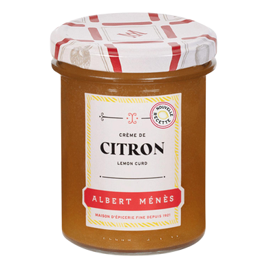 Crème de citron lemon curd ALBERT MENES, 240g