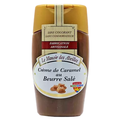 Crème caramel beurre salé MANOIR DES ABEILLES squeezer 220g