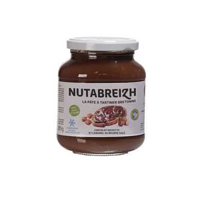 Pâte à tartiner Nutabreizh BRIEUC, 380g