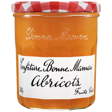 Confiture abricots BONNE MAMAN, bocal de 320g