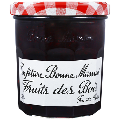 Confiture de fruits des bois BONNE MAMAN, bocal de 370g