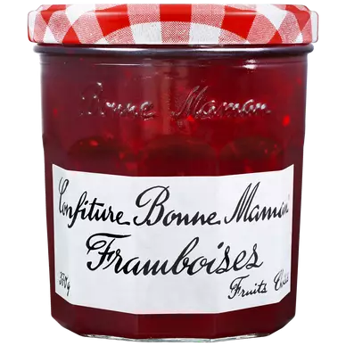 Confiture de framboise BONNE MAMAN, 370g