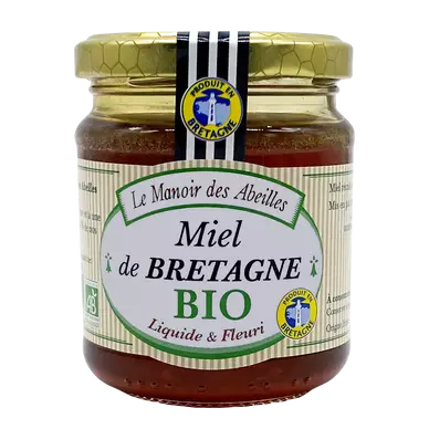 Miel de Bretagne bio LE VERGER DES ABEILLES, 250g