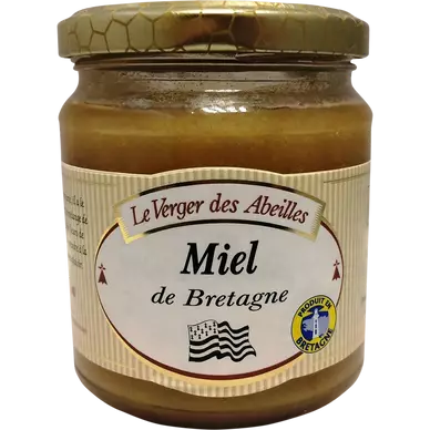 Miel de Bretagne LE VERGER DES ABEILLES, 350g