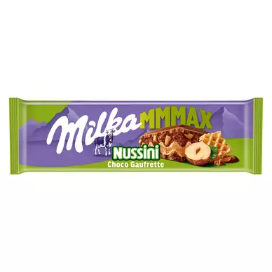 Chocolat au lait nussini MILKA - Tablette de 270g