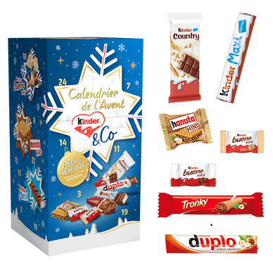 Calendrier de l'avent KINDER&Co - 295g