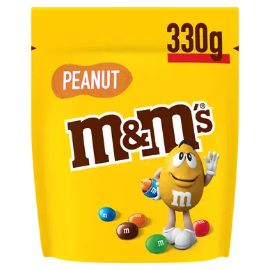 Bonbons chocolat cacahuète M&M's Peanut, 330g