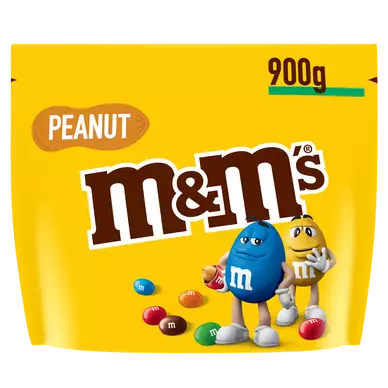 Bonbons chocolat cacahuète M&M's Peanut, 900g