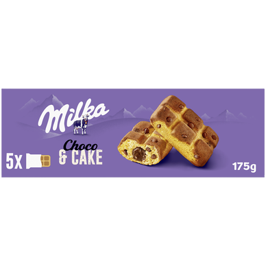 Gâteaux chocolat Cake & Choc MILKA - Boîte de 175g