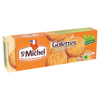 Biscuits Galettes pur beurre SAINT MICHEL - 4 sachets, 130g