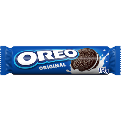 Biscuits cacaotés fourrés à la vanille Original OREO, rouleau de 154g