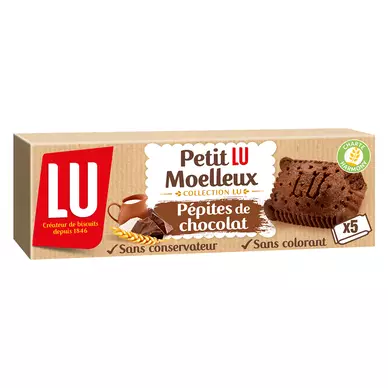 Gâteaux moëlleux au chocolat LU - Boîte de 140g