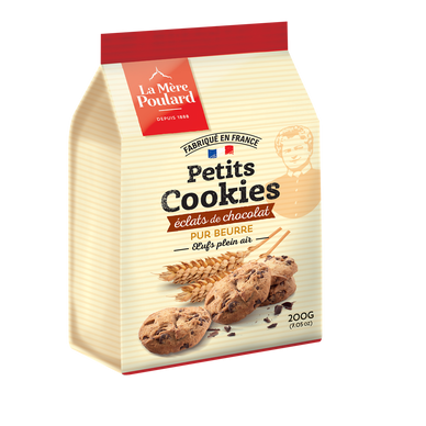 Cookies Eclats de chocolat LA MERE POULARD sachet souple 200g