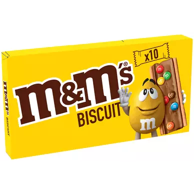 Biscuit chocolat M&M's, x10 198g