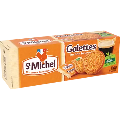 Biscuits Galettes accompagnement café ST MICHEL, 208g
