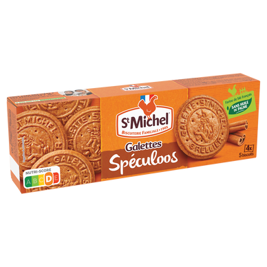 Biscuits Galettes spéculoos ST MICHEL 130g