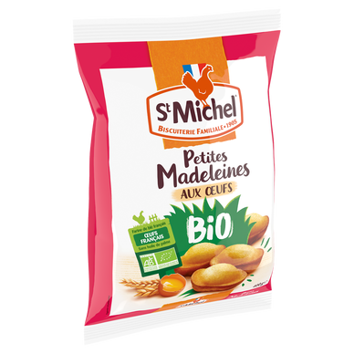 Petites Madeleines BIO aux oeuf ST MICHEL - Le paquet de 400g
