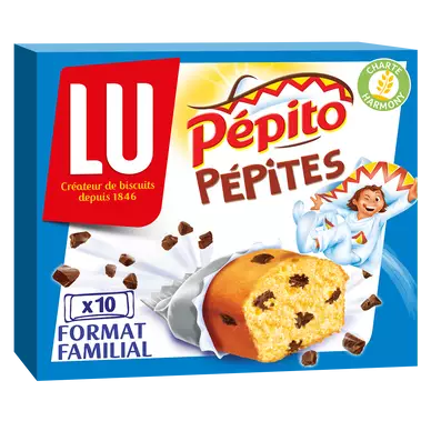 Gâteaux aux pépites de chocolat Pepito LU - Format familial 300g