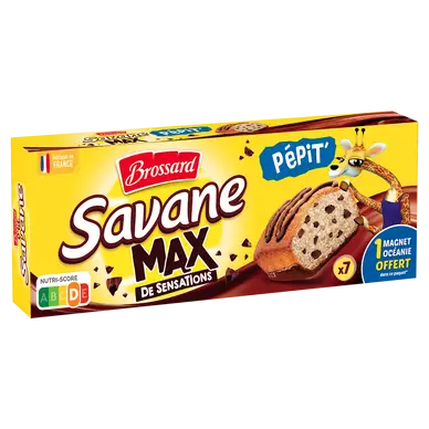 Gâteau SAVANE Max pepit BROSSARD, x7, 210g