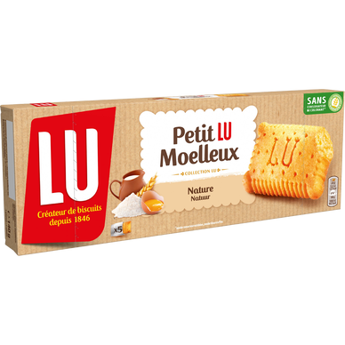 Gâteaux moëlleux nature LU - Paquet de 140g