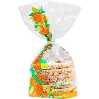 Lunettes de romans fourrées abricot, 350g