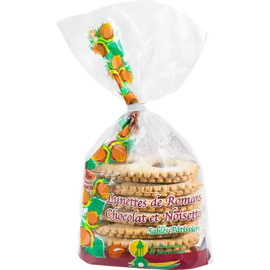 Lunettes fourrées chocolat, 350g