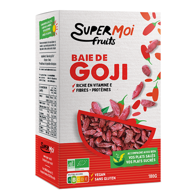 Baies de goji bio SUPER ME 180g