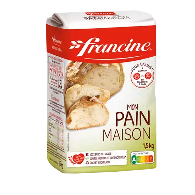Préaparation pour pain maison, FRANCINE, 1,5kg