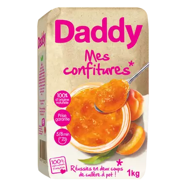 Sucre spécial confitures Confidélice DADDY, paquet de 1kg