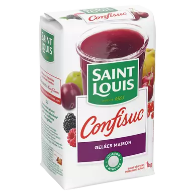 Sucre spécial gelée Confisuc ST LOUIS, 1kg