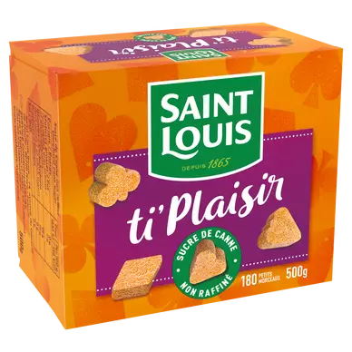 Sucre brun Ti'plaisir ST LOUIS, 500g