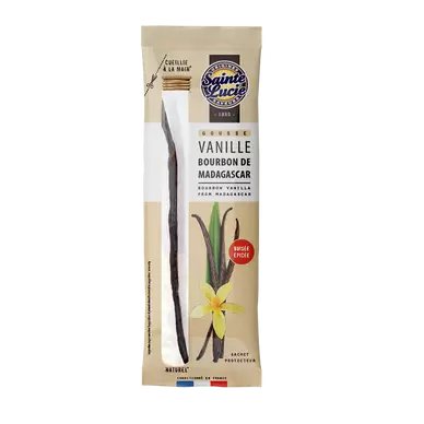 Vanille Bourbon de Madagascar sachet 1 gousse