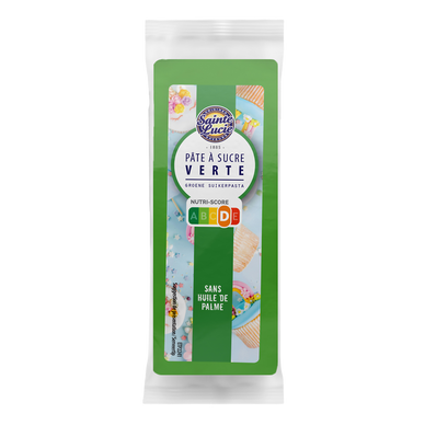 Pâte à sucre verte