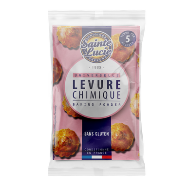 Levure chimique SAINTE LUCIE, 5 sachets