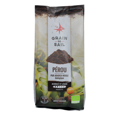 Café moulu Bio Café du Pérou moulu bio - Pérou - 250g