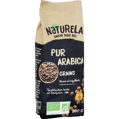 Café en grains Bio NATURELA PUR ARABICA N°7 - 500g
