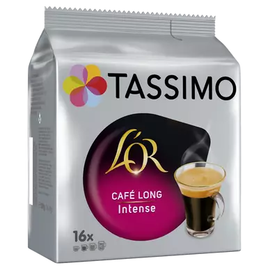 Café dosettes TASSIMO L'OR Café Long Intense - Compatible TASSIMO - x16