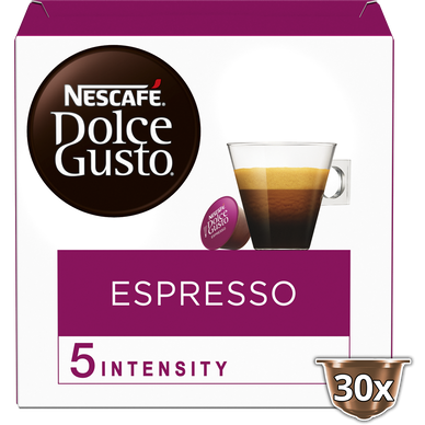 Café capsules NESCAFE Espresso N°5 - Colombie - compatible DOLCE GUSTO - x30