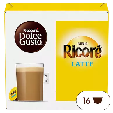 Café capsules RICORE LATTE - compatible DOLCE GUSTO - x16