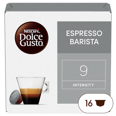 Café capsules NESCAFE Espresso Barista N°9 - compatible DOLCE GUSTO -x16