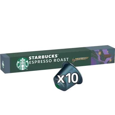 Café capsules STARBUCKS Espresso Roast N°11 - compatible Nespresso -x10